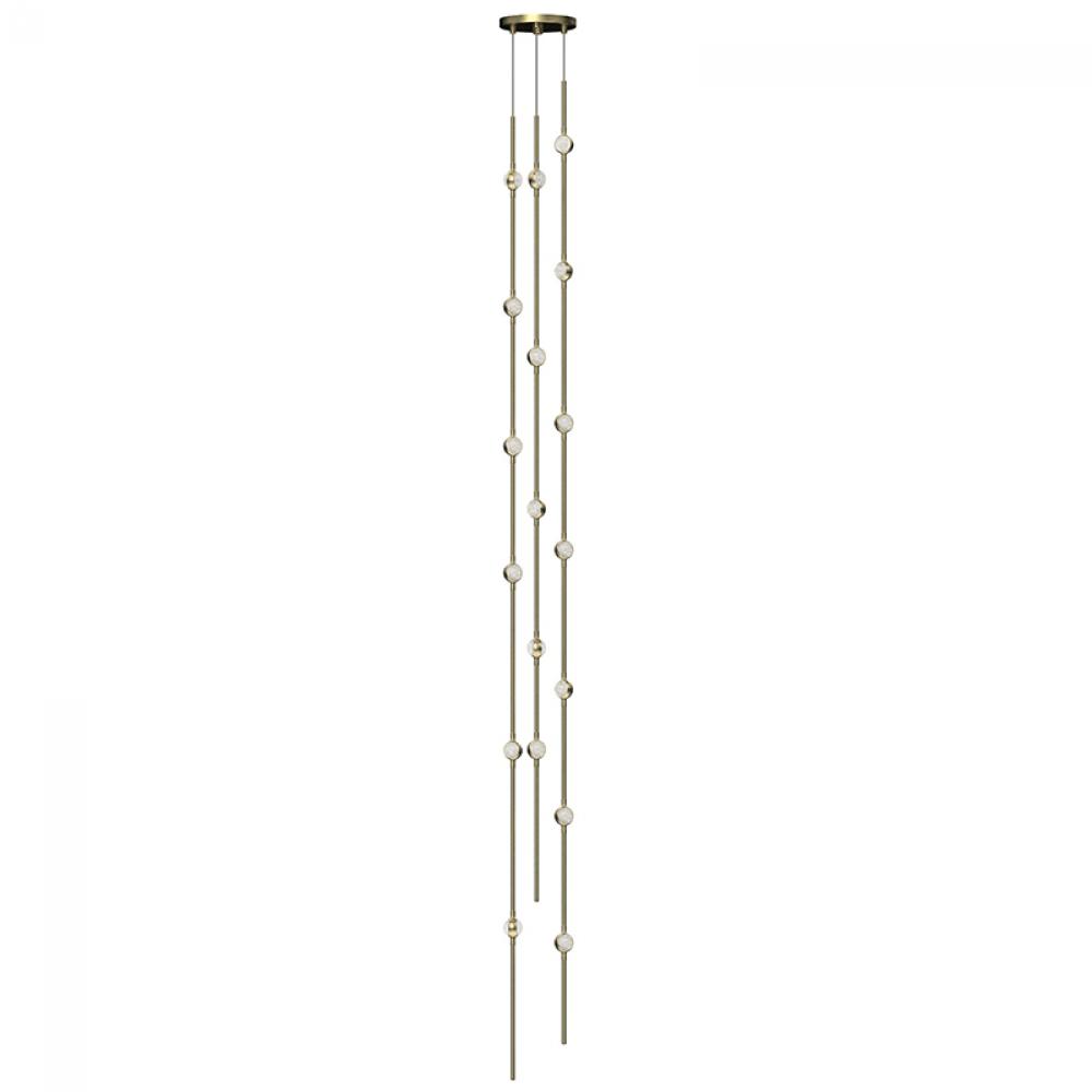 Andromeda Tall 6&#34; Round LED Pendant