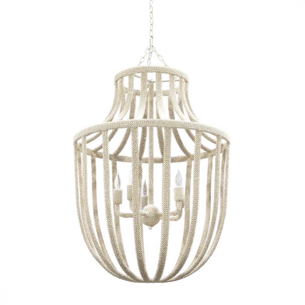 Paloma Coco Chandelier White