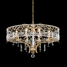 Schonbek 1870 TC1036N-59H - Bella Rose 10 Light 120V Chandelier in Ferro Black with Heritage Handcut Crystal