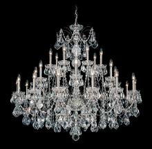 Schonbek 1870 1718-51 - Century 28 Light 120V Chandelier in Black with Heritage Handcut Crystal