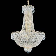 Schonbek 1870 2622-211 - Camelot 12 Light 110V Chandelier in Polished Gold with Clear Gemcut® Crystal