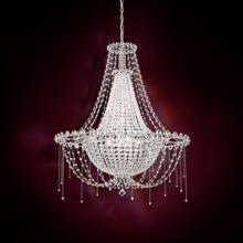 Schonbek 1870 CM8334N-401H - Chrysalita 8 Light 110V Chandelier in Stainless Steel