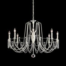 Schonbek 1870 AR1008N-59H - Esmery 8 Light 110V Chandelier in Ferro Black with Clear Heritage Crystal