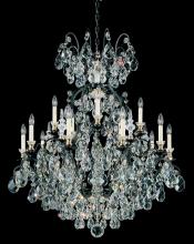 Schonbek 1870 3773-48 - Renaissance 16 Light 120V Chandelier in Antique Silver with Heritage Handcut Crystal