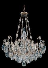 Schonbek 1870 3787-23 - Renaissance 8 Light 120V Pendant in Etruscan Gold with Clear Heritage Handcut Crystal