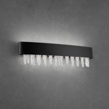 Schonbek 1870 S3527-18O - Soleil 27IN LED 3000K/3500K/4000K 120V-277V Bath Vanity & Wall Light in Black with Optic Crystal