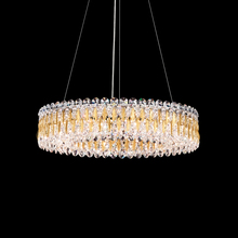 Schonbek 1870 RS8343N-22H - Sarella 12 Light 120V Pendant in Heirloom Gold with Heritage Handcut Crystal