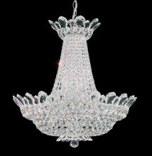 Schonbek 1870 5871H - Trilliane 24 Light 120V Pendant in Polished Stainless Steel with Heritage Handcut Crystal