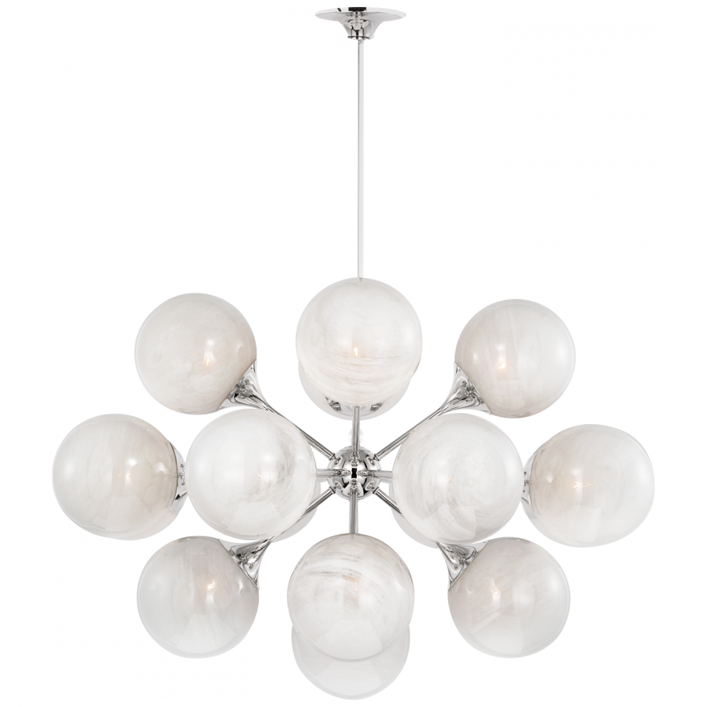 Cristol 40&#34; Chandelier