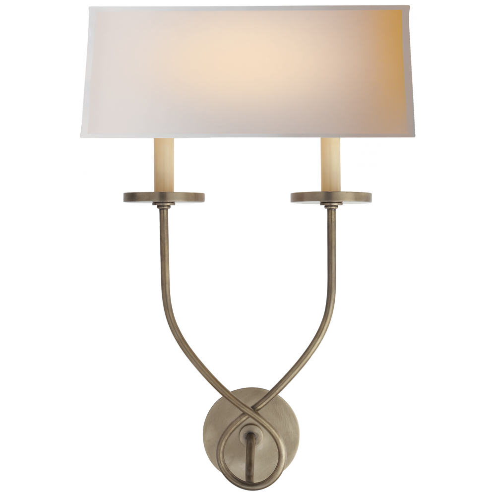 Symmetric Twist Double Sconce