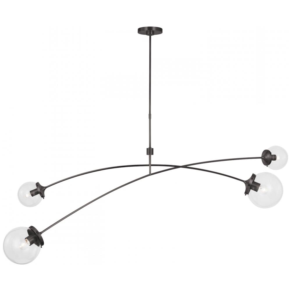 Prescott 62&#34; Linear Chandelier