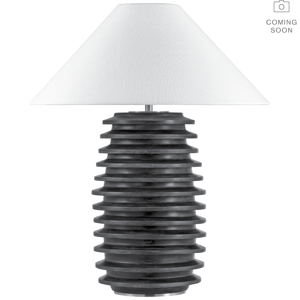 Crenelle 27&#34; Stacked Table Lamp