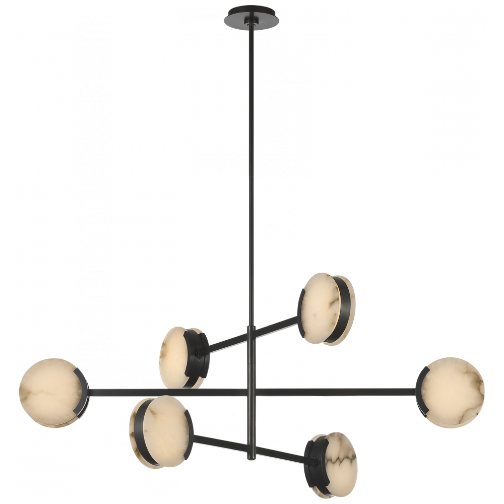 Melange 48&#34; Multi-Positional Chandelier