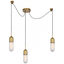Visual Comfort & Co. Signature Collection TOB 5645HAB-FG-3 - Junio 3-Light Pendant