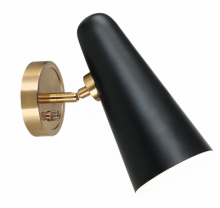 Matteo Lighting S05211BK - Blink Wall Sconce