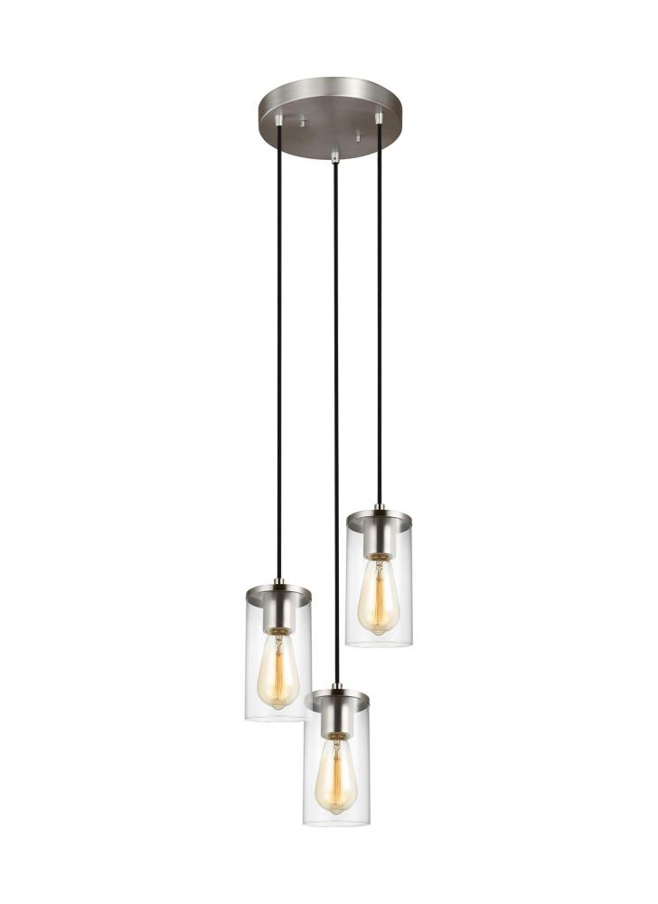 Towner Three Light Cluster Pendant