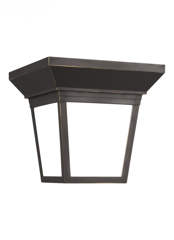 Lavon One Light Outdoor Ceiling Flush Mount