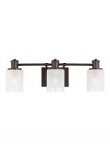 Generation Lighting 4439803-710 - Norwood Three Light Wall / Bath