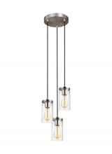 Generation Lighting 5141303-962 - Towner Three Light Cluster Pendant