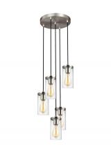 Generation Lighting 5141305-962 - Towner Five Light Cluster Pendant