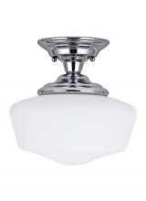 Generation Lighting 77436-05 - Academy One Light Semi-Flush Mount