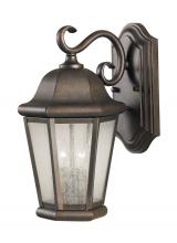 Generation Lighting OL5901EN/CB - Martinsville traditional 2-light LED outdoor exterior medium wall lantern sconce in corinthian bronz