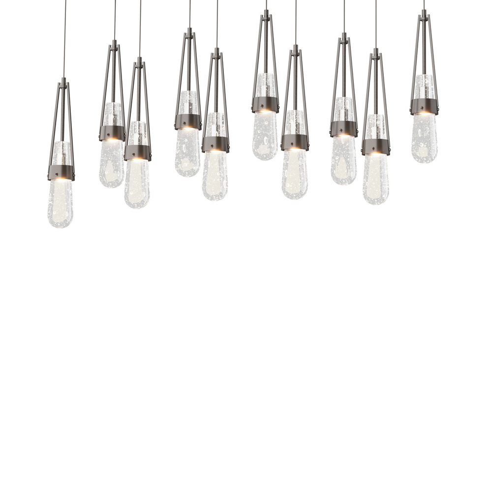 Link 10-Light Blown Glass Pendant