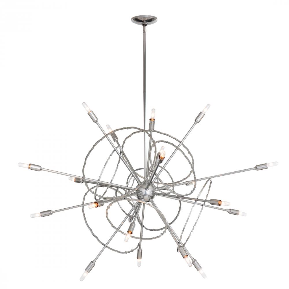 Olympus 20-Light Starburst Pendant