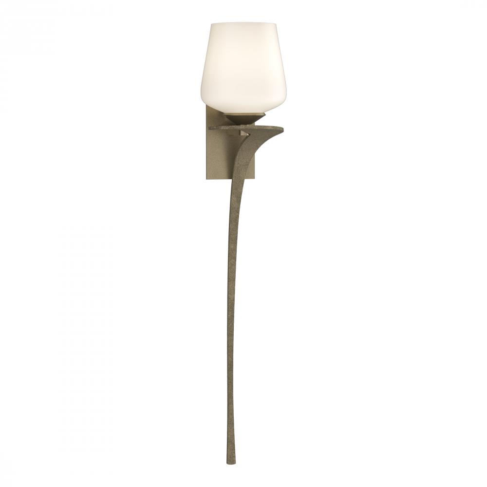 Antasia Single Glass 1 Light Sconce