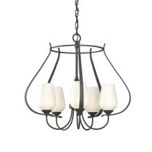 Hubbardton Forge 103045-SKT-20-GG0303 - Flora 5 Arm Chandelier