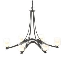 Hubbardton Forge 104116-SKT-10-ZU0291 - Oval Ribbon 6 Arm Chandelier