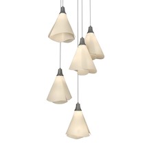 Hubbardton Forge 131122-SKT-LONG-20-SH1987 - Mobius 5-Light Pendant