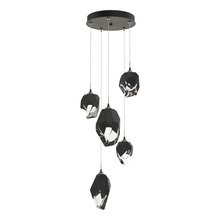 Hubbardton Forge 131139-SKT-STND-20-BP0756 - Chrysalis 5-Light Mixed Crystal Pendant