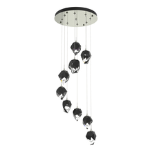 Hubbardton Forge 131140-SKT-STND-85-BP0754 - Chrysalis 9-Light Small Crystal Pendant