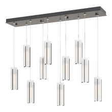 Hubbardton Forge 131204-SKT-STND-05-GG0065 - Exos Glass 10-Light Pendant