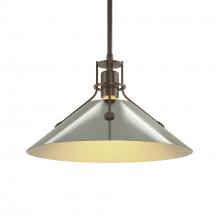 Hubbardton Forge 134550-SKT-MULT-05-85 - Henry Medium Steel Shade Pendant