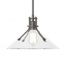 Hubbardton Forge 134553-SKT-MULT-07-ZM0686 - Henry Medium Glass Shade Pendant