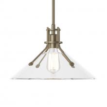 Hubbardton Forge 134553-SKT-MULT-84-ZM0686 - Henry Medium Glass Shade Pendant