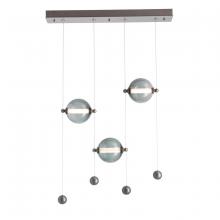 Hubbardton Forge 139053-LED-STND-10-GG0668 - Abacus 3-Light LED Pendant