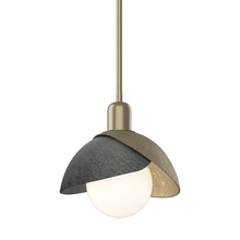 Hubbardton Forge 181183-SKT-MULT-84-89 - Brooklyn Double Shade Mini Pendant