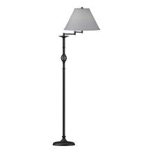 Hubbardton Forge 242160-SKT-10-SL1655 - Twist Basket Swing Arm Floor Lamp