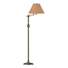 Hubbardton Forge 242160-SKT-84-SB1655 - Twist Basket Swing Arm Floor Lamp