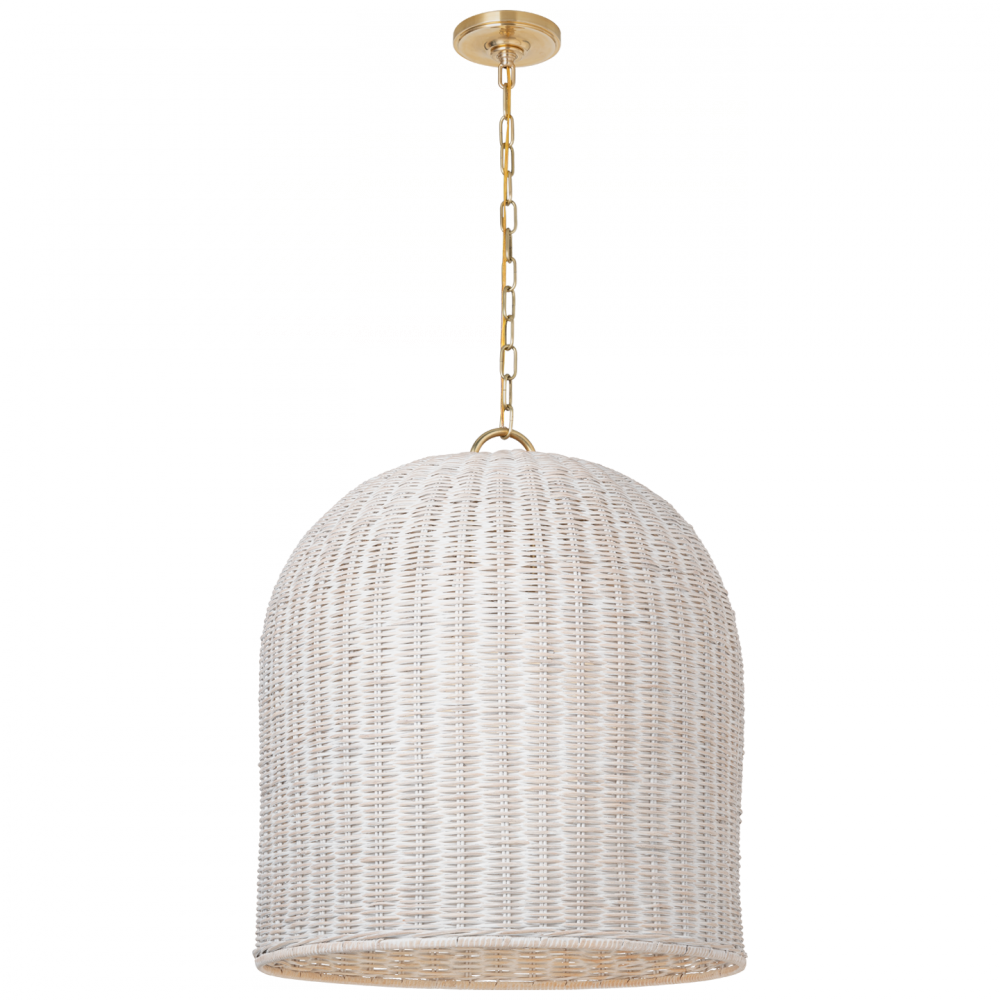 Nancy 25&#34; Woven Hanging Shade