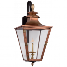 Visual Comfort & Co. Signature Collection RL CHO 2435SC-CG - Albermarle Small Bracketed Gas Wall Lantern