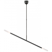 Visual Comfort & Co. Signature Collection RL KW 5597BZ-SG - Rousseau Large Articulating Linear Chandelier