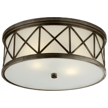 Visual Comfort & Co. Signature Collection RL SK 4011BZ-FG - Montpelier Large Flush Mount