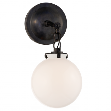 Visual Comfort & Co. Signature Collection RL TOB 2225BZ/G4-WG - Katie Small Globe Sconce