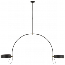 Visual Comfort & Co. Signature Collection RL TOB 5132MI/HAB-MI - Oso 72" Linear Arched Pendant