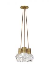 Visual Comfort & Co. Modern Collection 700TDKIRAP3PNB-LEDWD - Kira Pendant