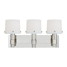 Visual Comfort & Co. Studio Collection TV1083PN - Palma Three Light Vanity